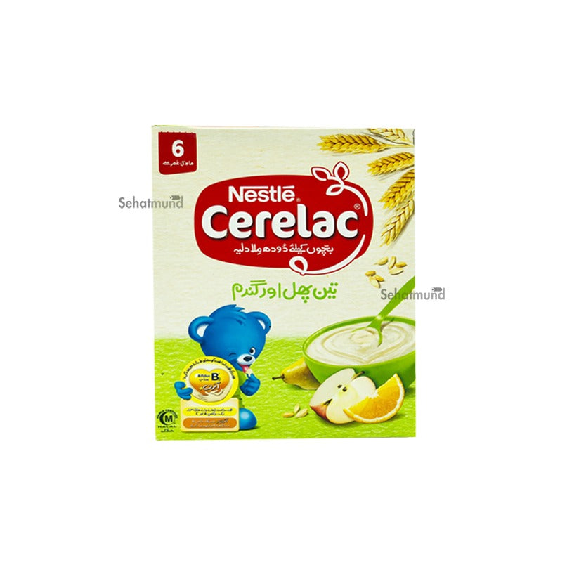 Cerelac 3 Fruit and Wheat 175g Milk Powder