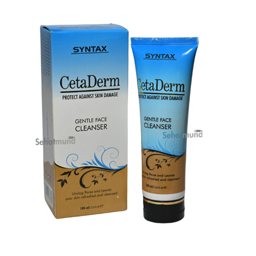 Cetaderm Gentle Face Cleanser 100ml