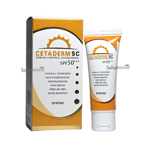 Cetaderm SC SPF 50 +++ Sunscreen 30g