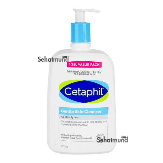 Cetaphil Gentle Skin Face & Body Cleanser, Paraben Free, For All Skin Types, 1250ml