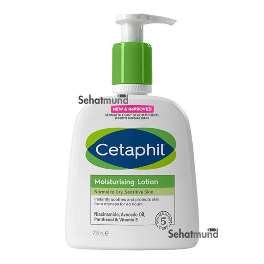 Cetaphil Moisturising Lotion, For Normal To Dry, Sensitive Skin, 236ml