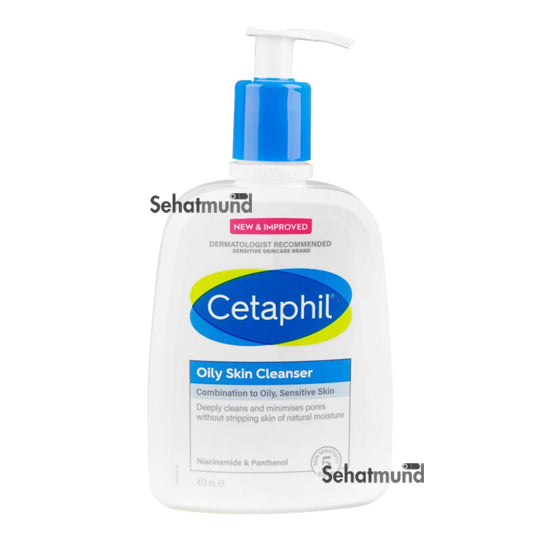 Cetaphil Oily Skin Cleanser with Niacinamide, For Combination & Sensitive Skin, 473ml