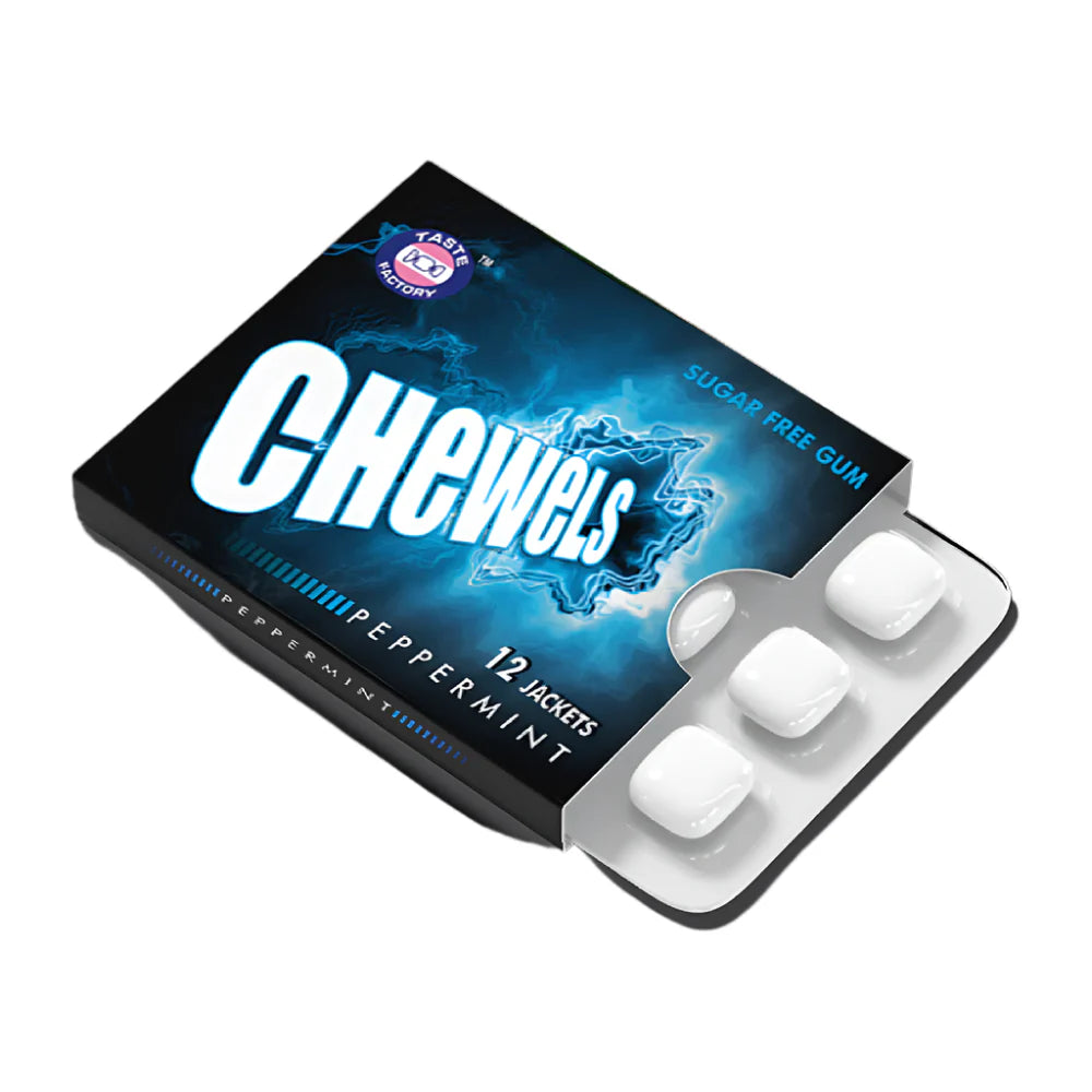 Chewels Chewing Gum Peppermint Sugar Free Pc – SehatMund Online Medicine