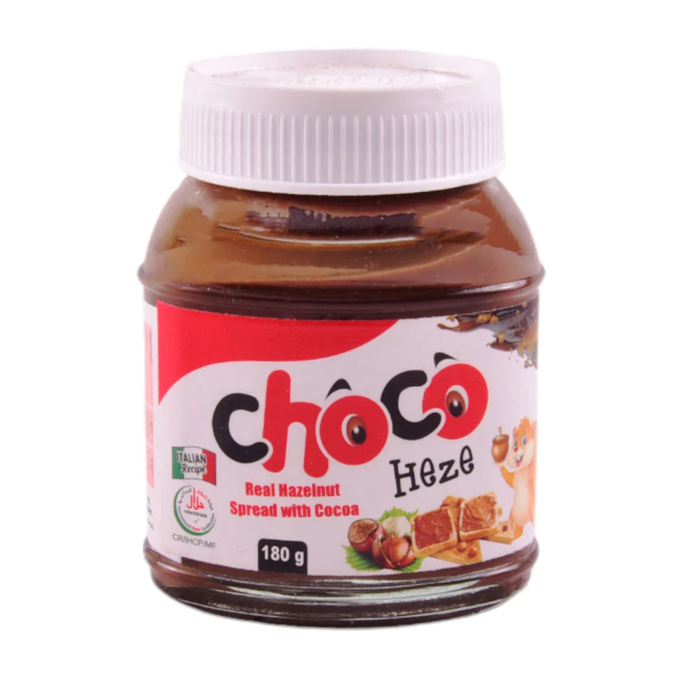 Choco Hazelnut Spread With Cocoa Chocolate 180g