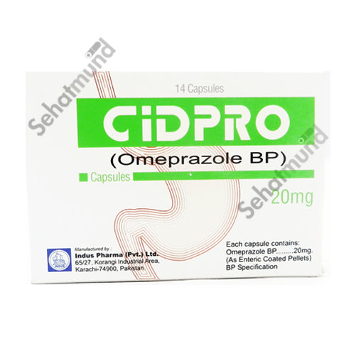 Cidpro Capsules 20mg