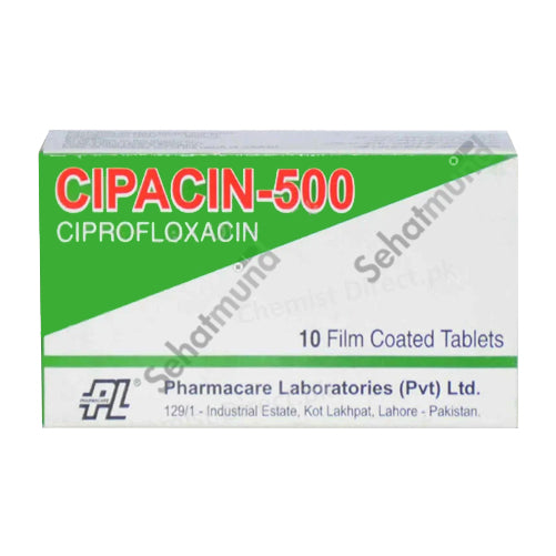 Cipacin Tablets 500mg