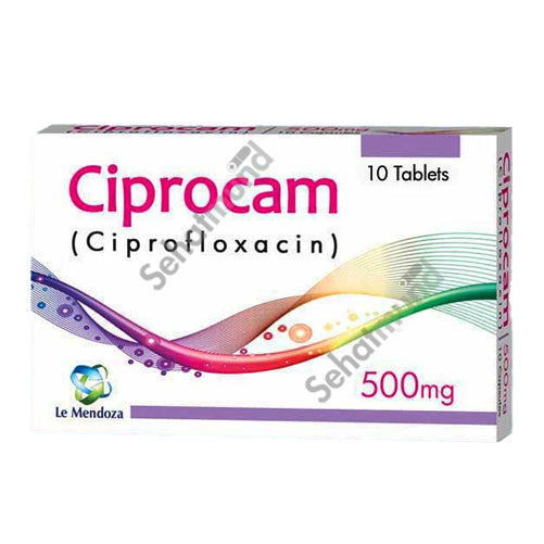 Ciprocam Tablets 500mg