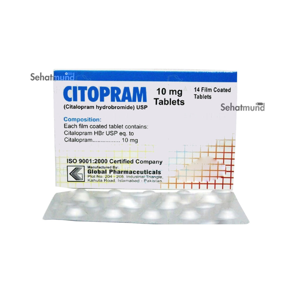 Citopram Tablets 10mg