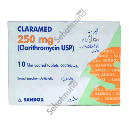 Claramed Tablets 250mg