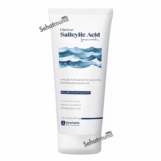 Clarevo Salicylic Acid Facewash 100ml