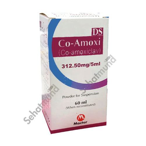 Co-Amoxi DS Syrup 312.50mg/60ml