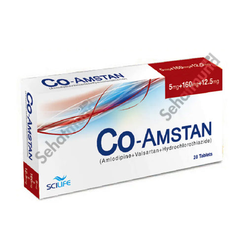 Co-Amstan Tablets 10+160+25mg