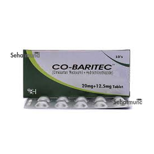 Co-Baritec Tablets 20+12.5mg