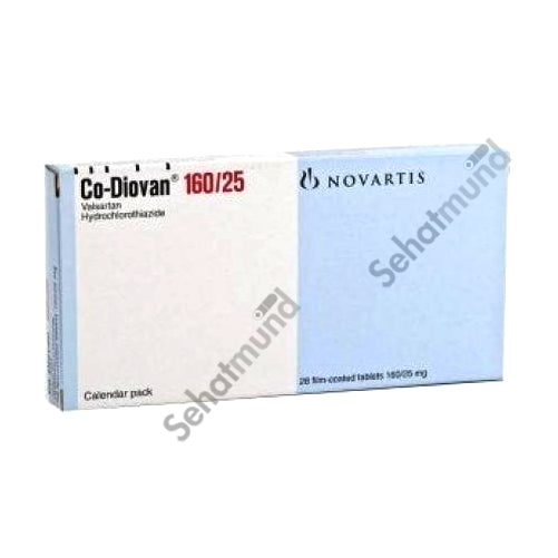 Co-Diovan Tablets 160/25mg