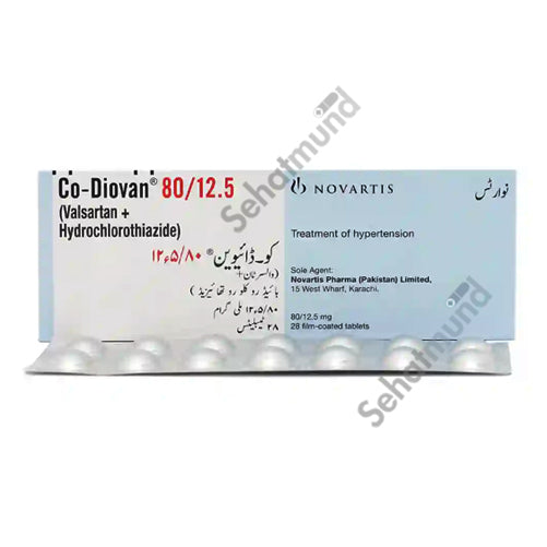 Co-Diovan Tablets 80/12.5mg