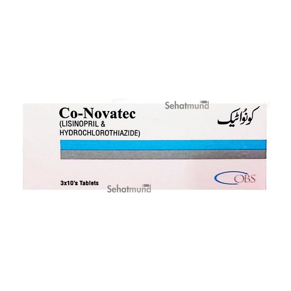 Co-Novatec Tablets 20mg/12.5mg