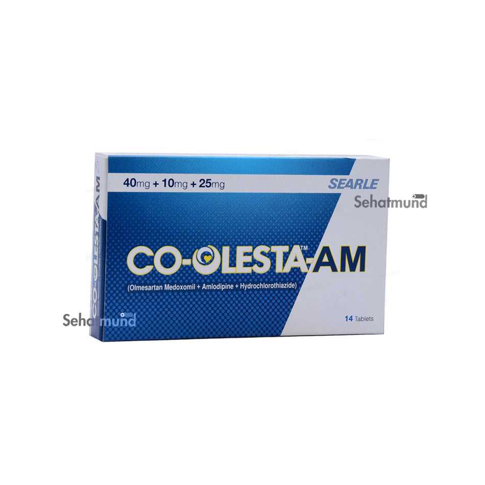 Co-Olesta AM Tablets 40+10+25mg