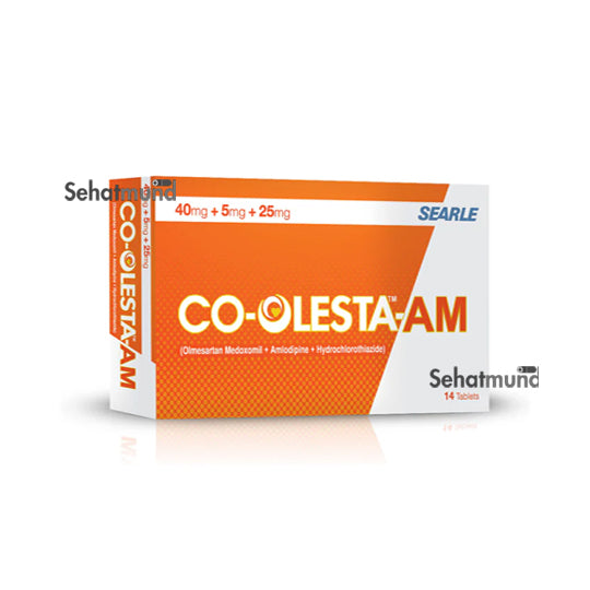 Co-Olesta AM Tablets 40+5+25mg