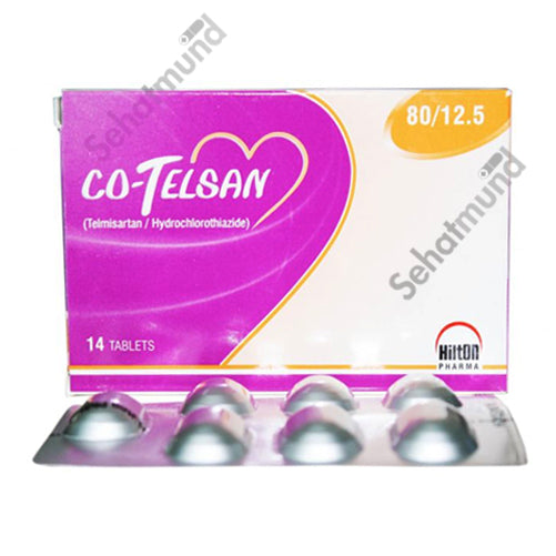 Co-Telsan Tablets 80/12.5mg