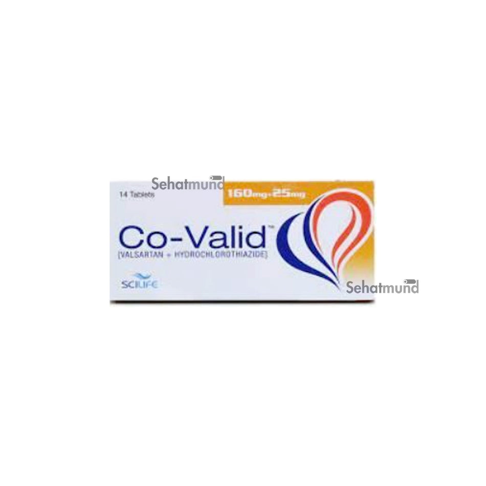 Co-Valid Tablets 160/25mg