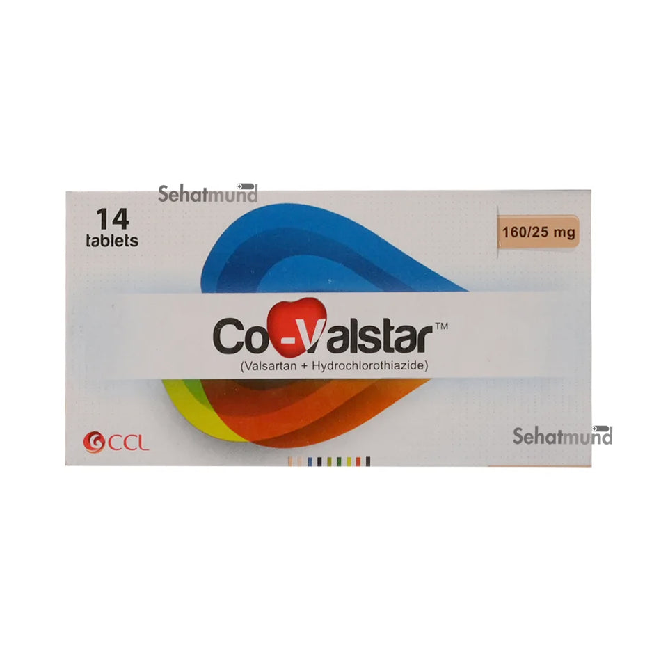 Co-Valstar Tablets 160mg/25mg