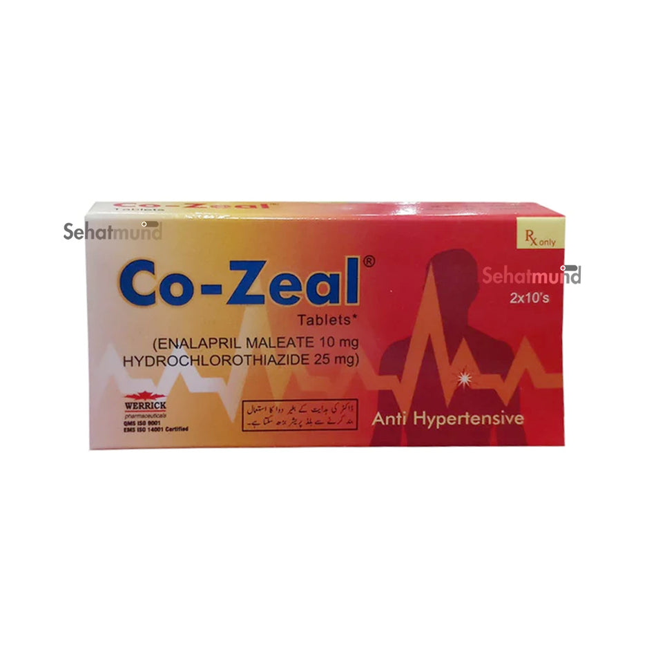 Co-Zeal Tablets 10mg/25mg