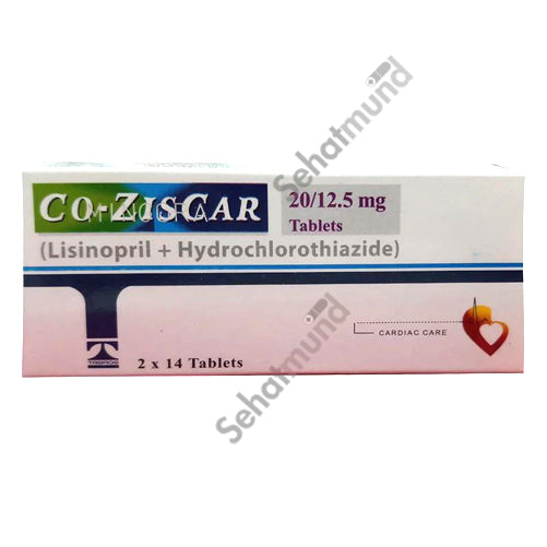 Co-Ziscar Tablets 20/12.5mg