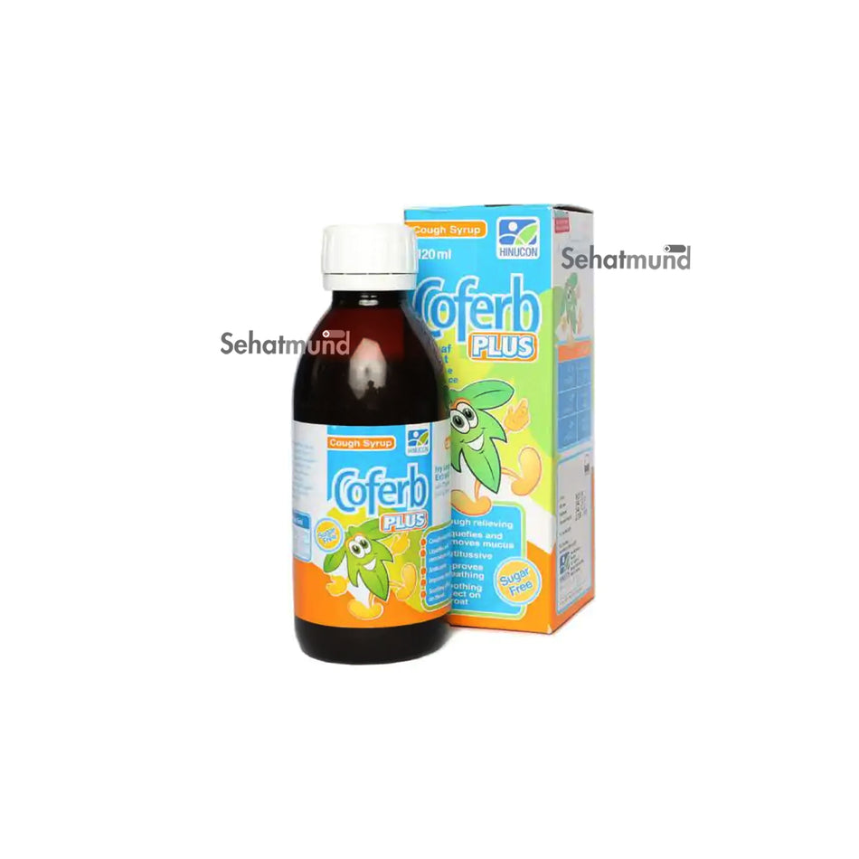 Coferb Plus Cough Soothers Lozenges Syrup 120ml