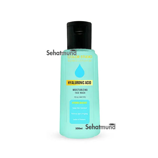 Color Studio Hyaluronic Acid Face Wash, Reduces Signs Of Aging, For All Skin Types, 100ml