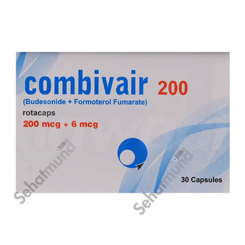 Combivair Rotacap Capsules 200mg/6mg