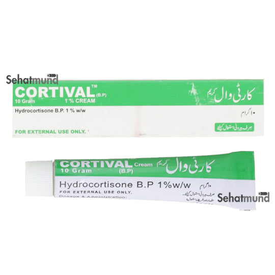 Cortival 1% Cream 10g