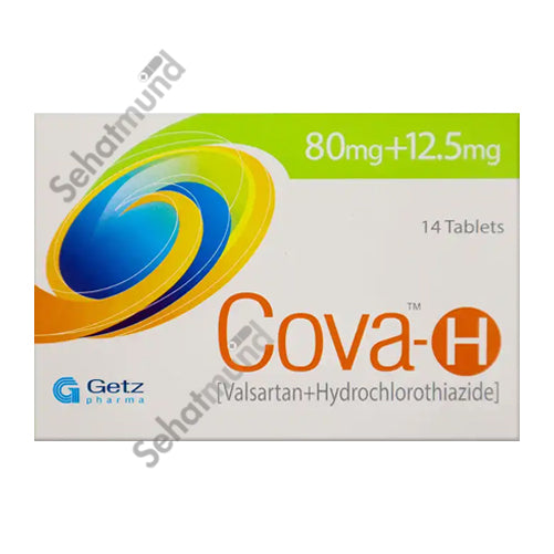 Cova-H Tablets  80mg+12.5mg