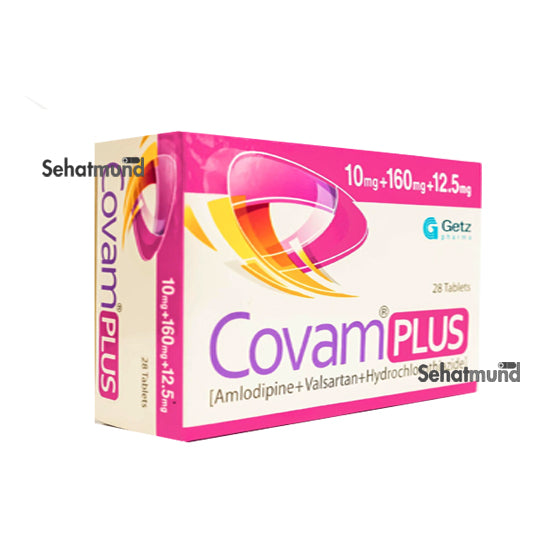 Covam Plus Tablets 10mg+160mg+12.5mg