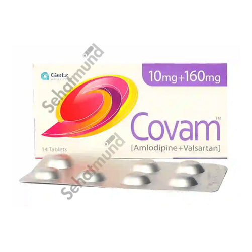 Covam Tablets 10mg+160g