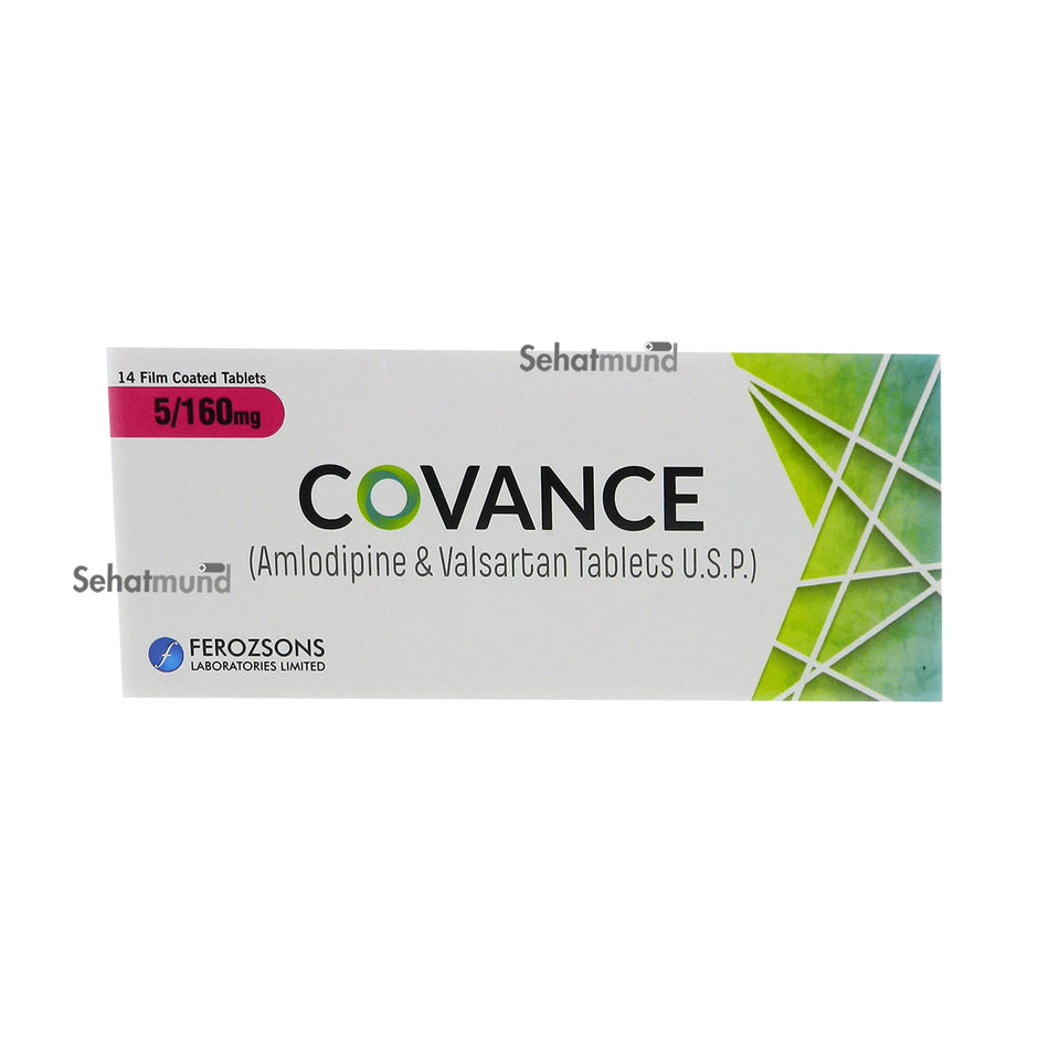 Covance Tablets 5/160 mg