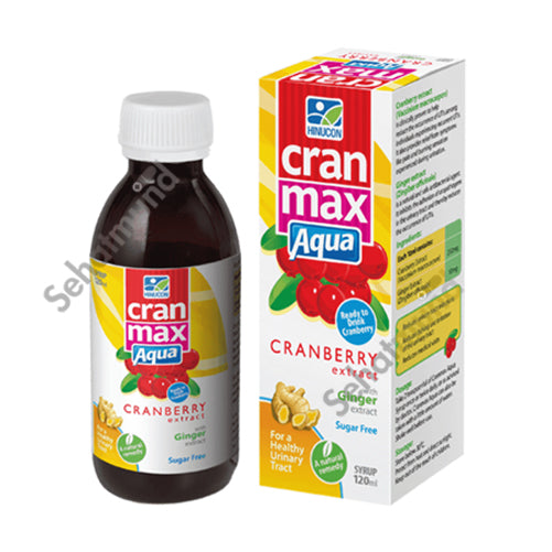 Cran Max Aqua Syrup 120ml