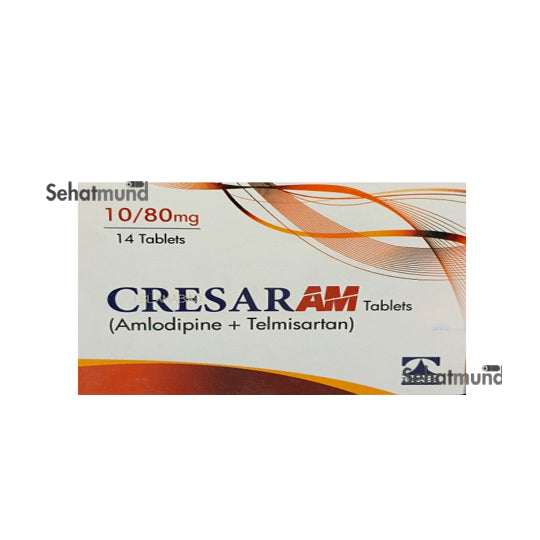 Cresar Am Tablets 10/80mg