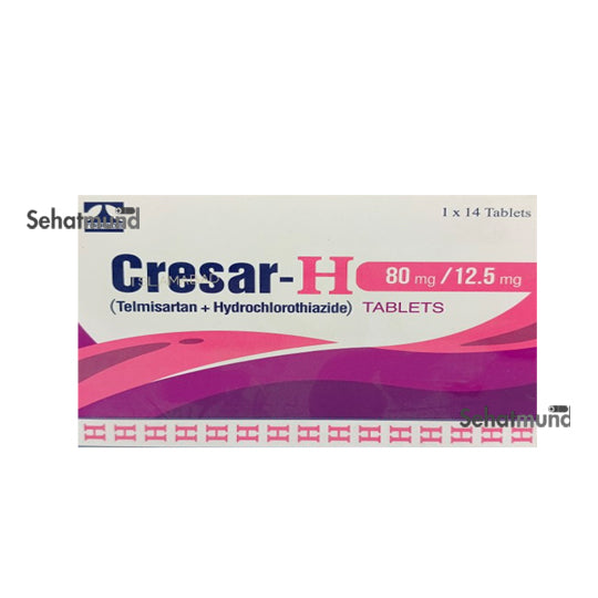 Cresar H Tablets 80mg/12.5mg