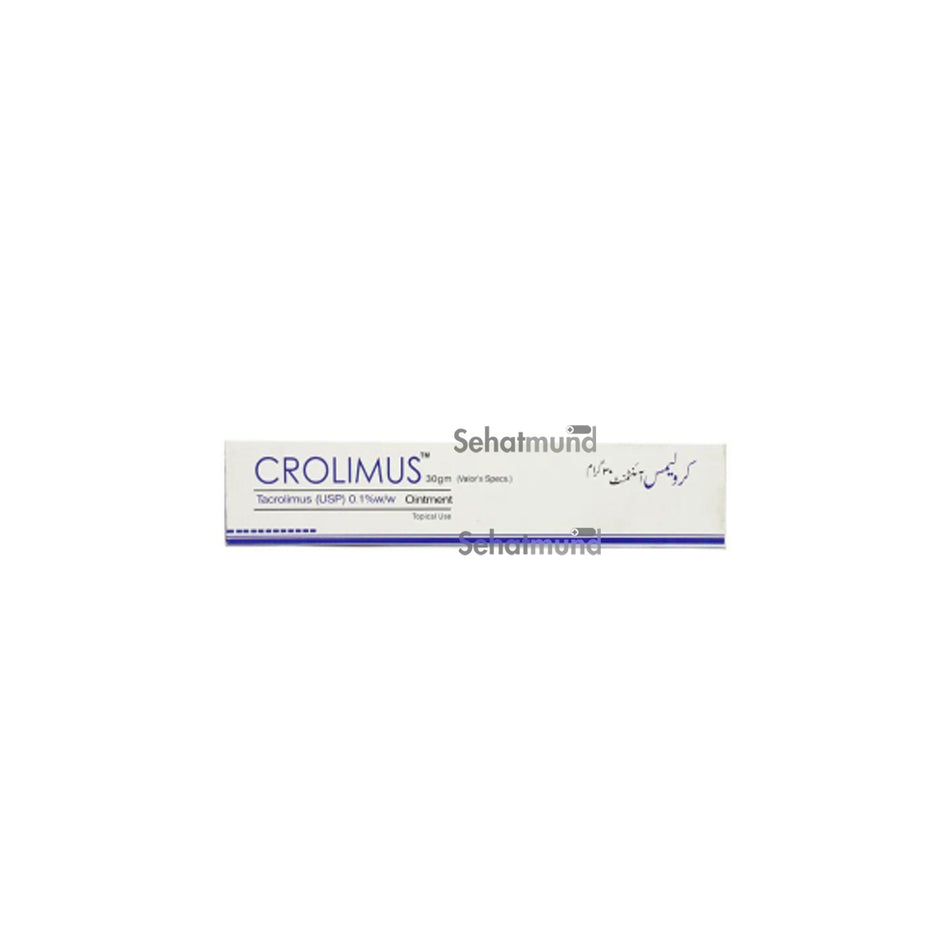 Crolimus 0.1% Ointment 30g