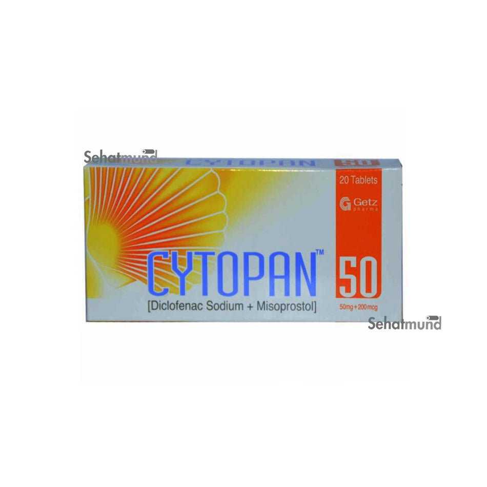 Cytopan Tablets 50mg+200mg