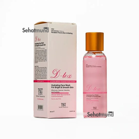 D-Tox Hydra Brightning Face Wash 100ml