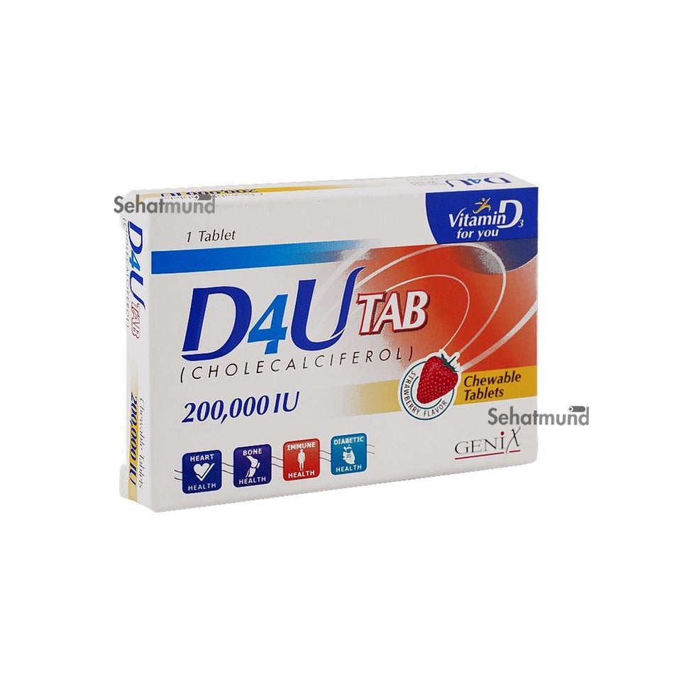 D4U Tablets 200,000 IU