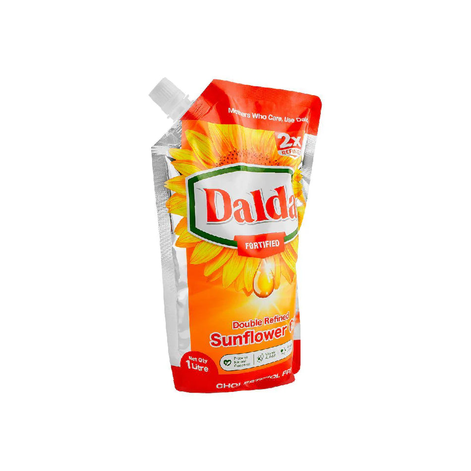 Dalda Sunflower Oil Stand Up Pouch 1 liter