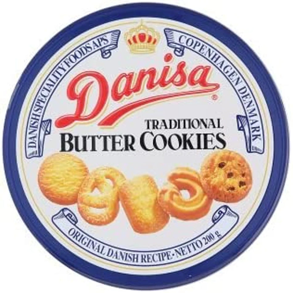 Danisa Butter Cookies Traditional Tin 200g