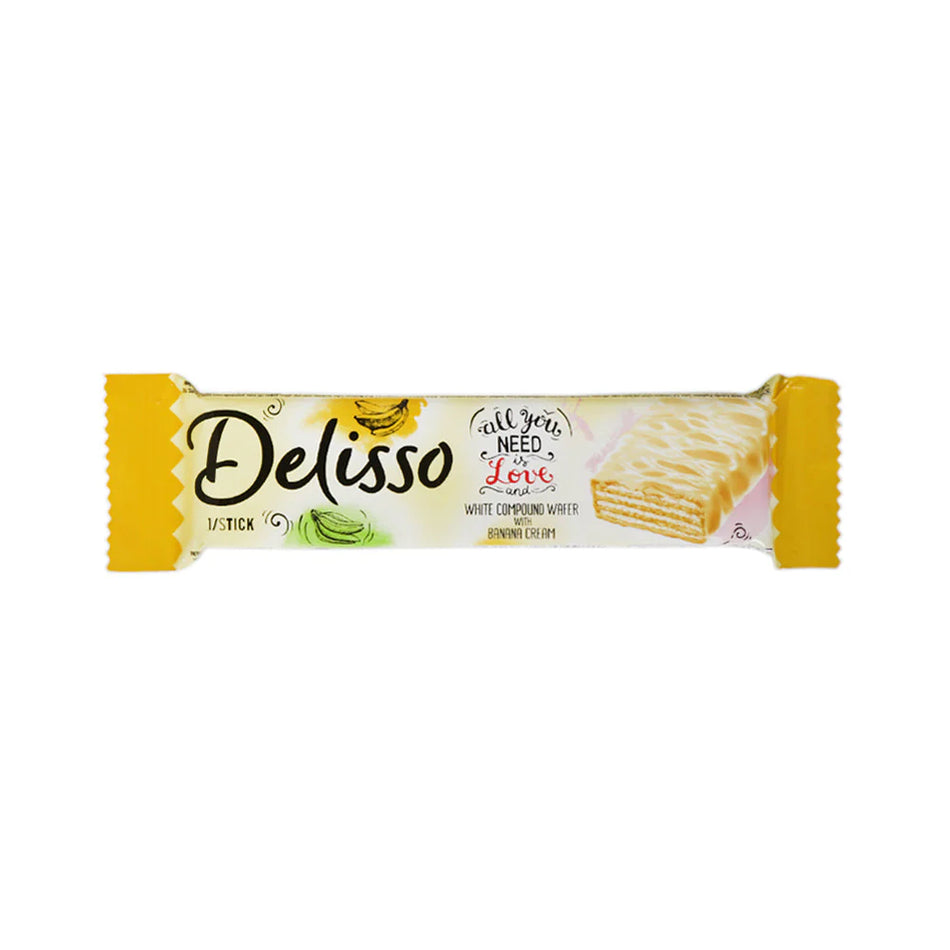 Delisso Chocolate Wafer Banana Need Is Love 30g