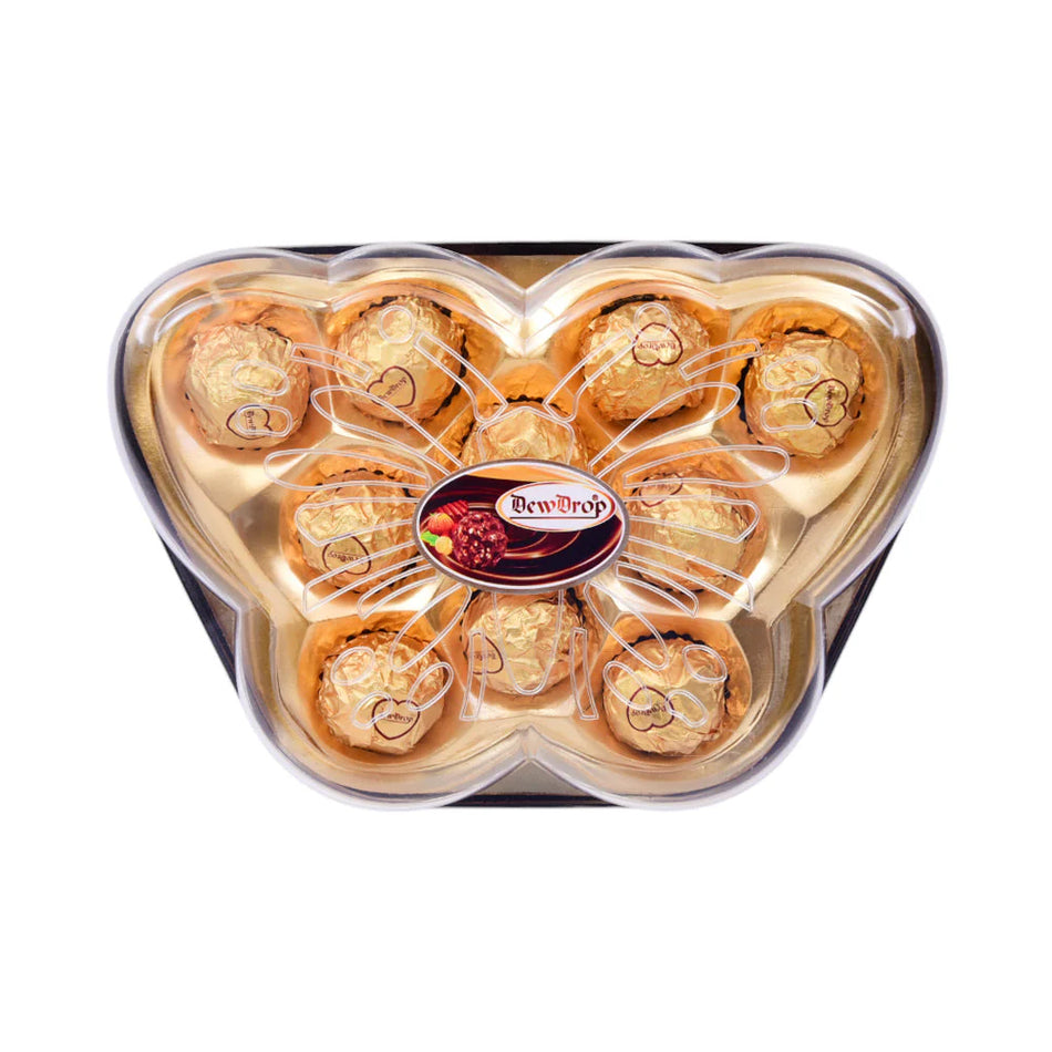 Dew Drop Peanut Chocolate Butterfly Shape Bf10G 125g