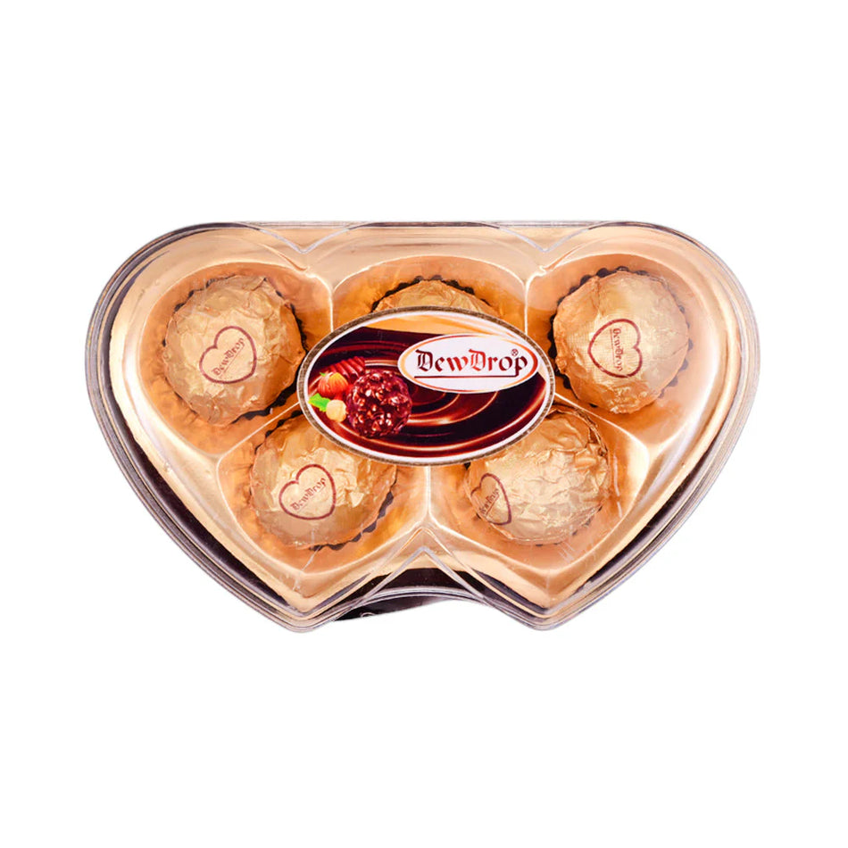Dew Drop Peanut Chocolate Twin Heart Th05G 63g