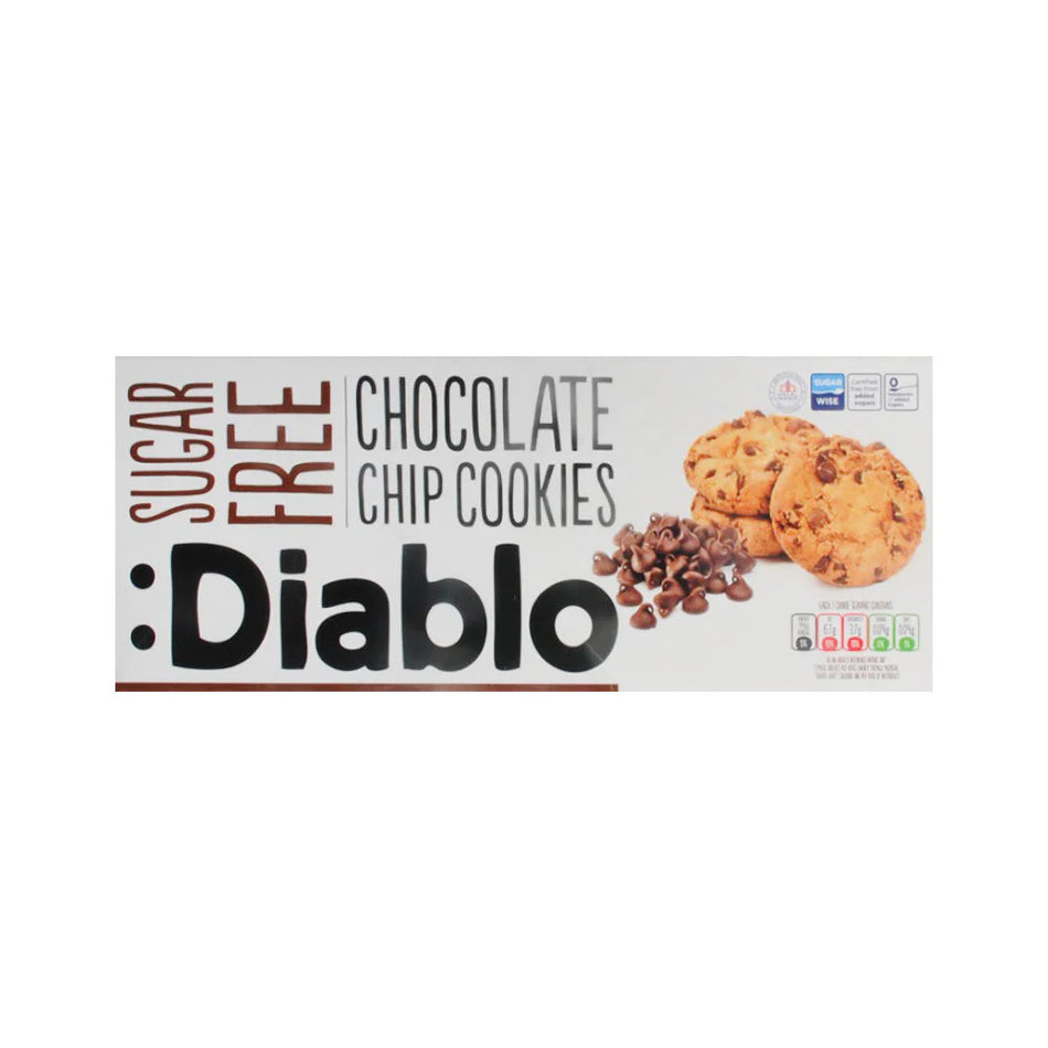 Diablo Cookies Sugar Free Chocolate Chip 130g