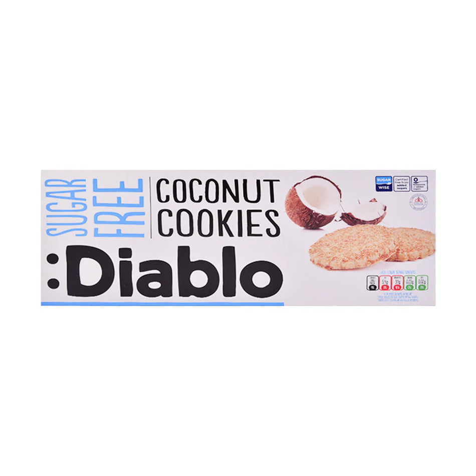 Diablo Cookies Sugar Free Coconut Cookies 150g