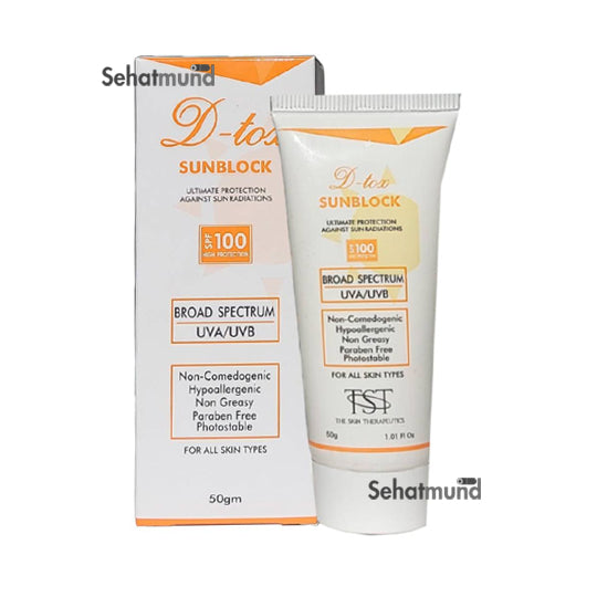 D-Tox Sunblock SPF100 50g